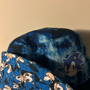 Blue Sonic the Hedgehog Bucket Hat
